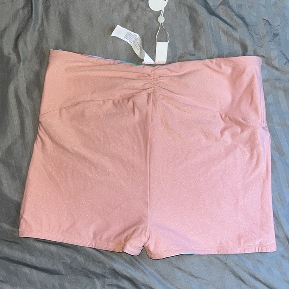 Citrus reversible tie dye swim/active shorts - Picture 4 of 14